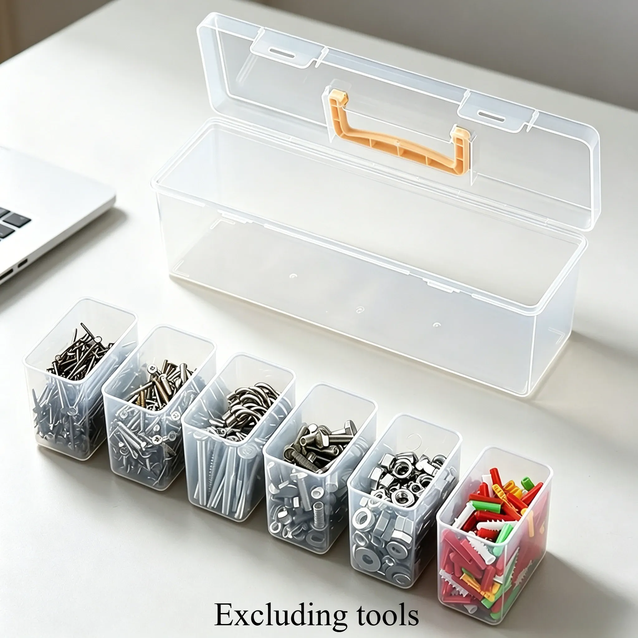 Organisateur de boîte à outils durable pour écrous, boulons, vis, clous et petites pièces de quincaillerie 8