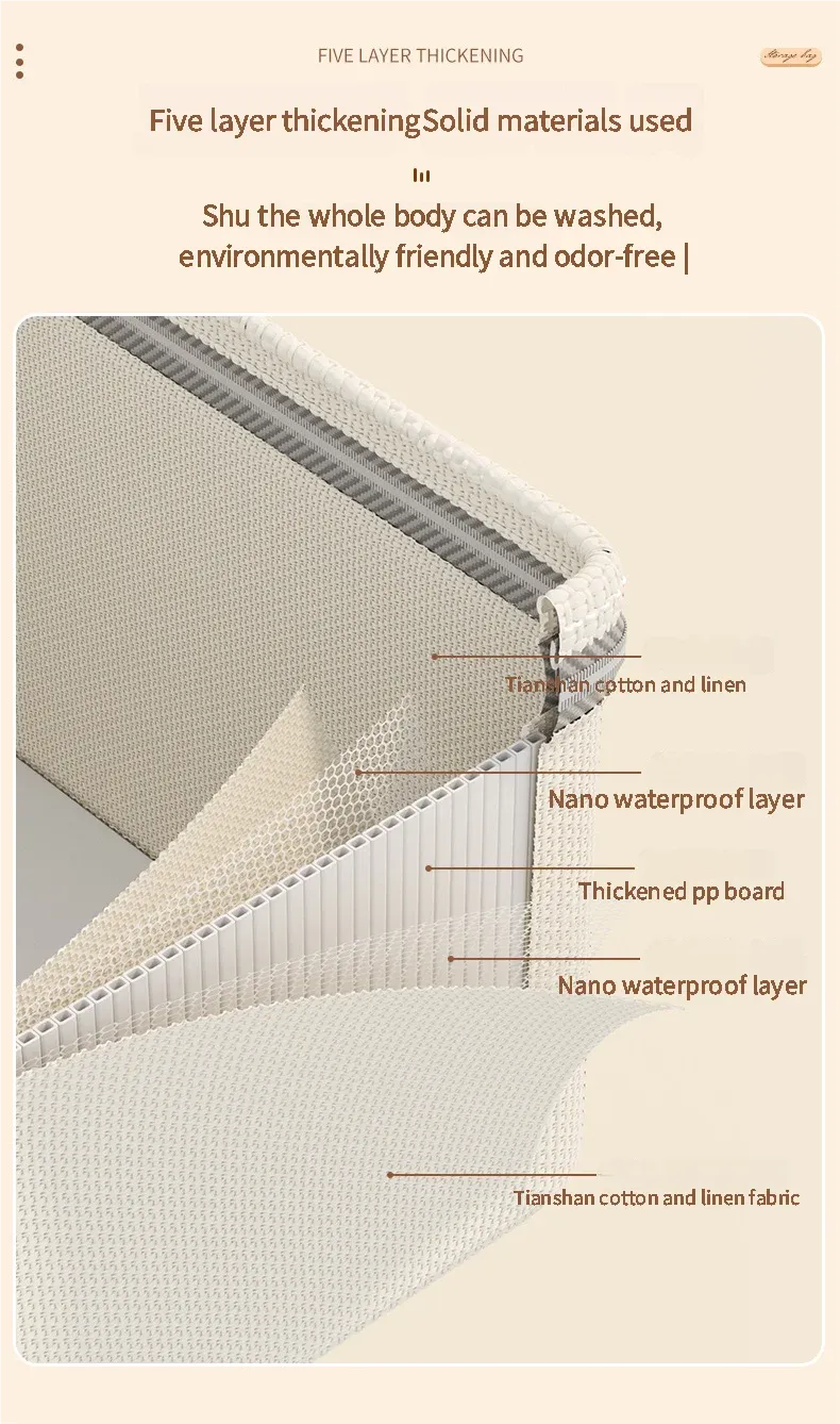 Boîte de rangement dans une garde-robe de chambre à coucher