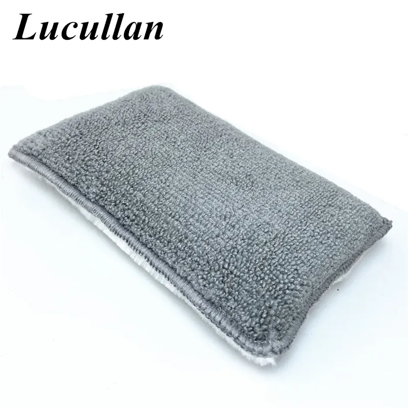 Éponge en microfibre pour l'intérieur Lucullan (5" x 3") – Applicateurs pour le nettoyage du cuir, du plastique, du vinyle et des tissus d'ameublement 8
