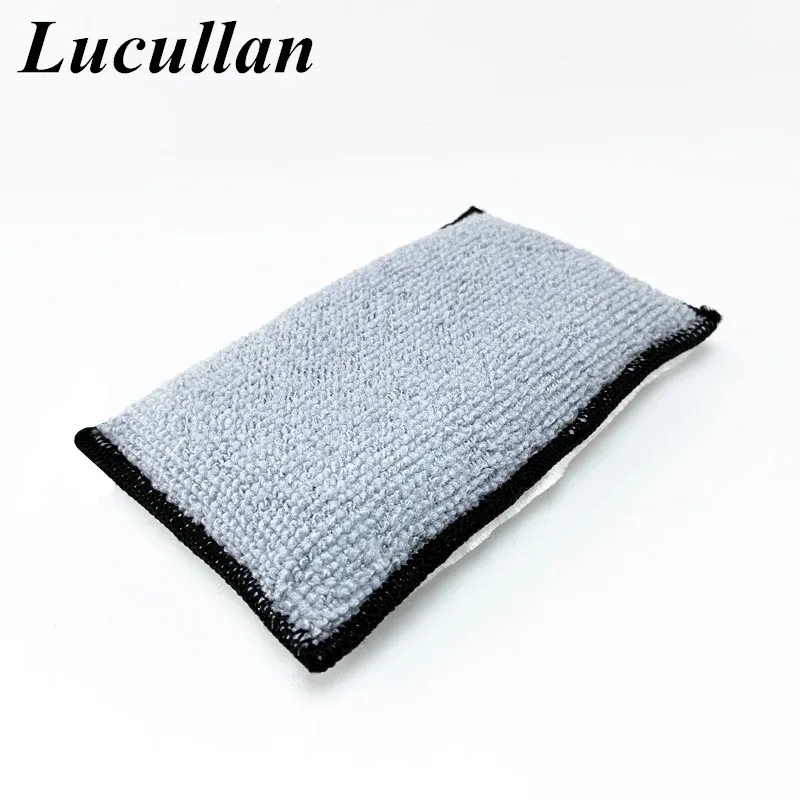 Éponge en microfibre pour l'intérieur Lucullan (5" x 3") – Applicateurs pour le nettoyage du cuir, du plastique, du vinyle et des tissus d'ameublement 9