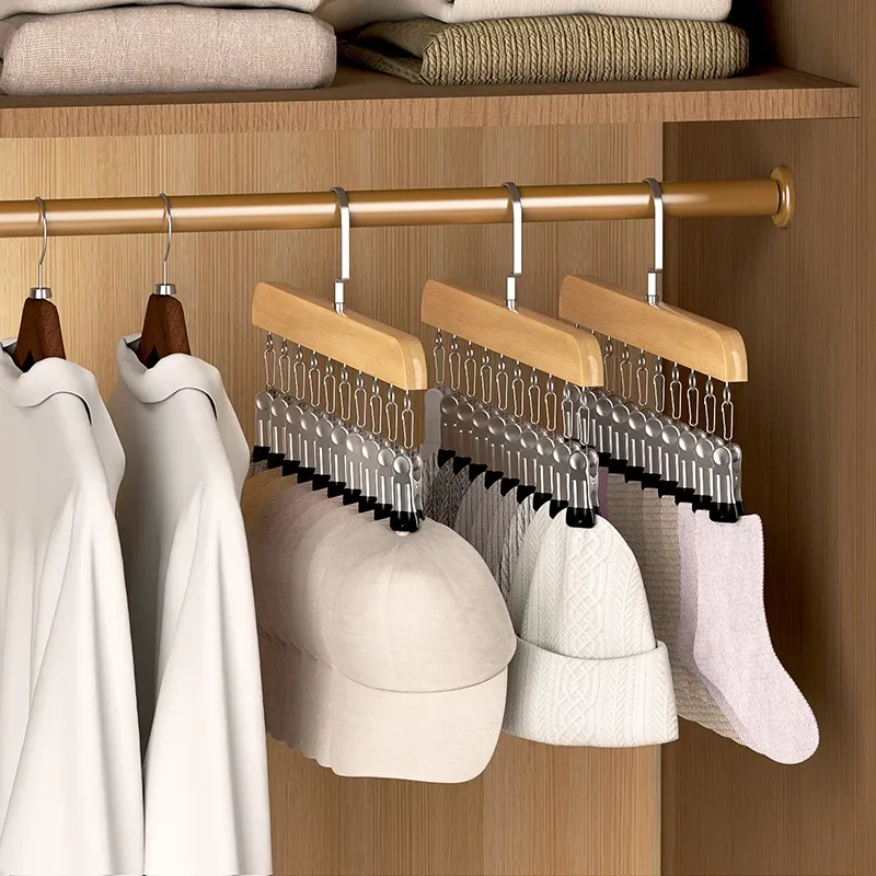 Organisateur de leggings en situation dans un dressing
