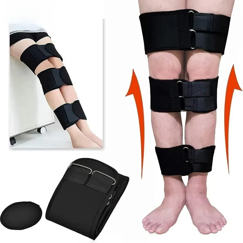 Lot de 3 bandes correctrices pour jambes professionnelles à sangle réglable 2