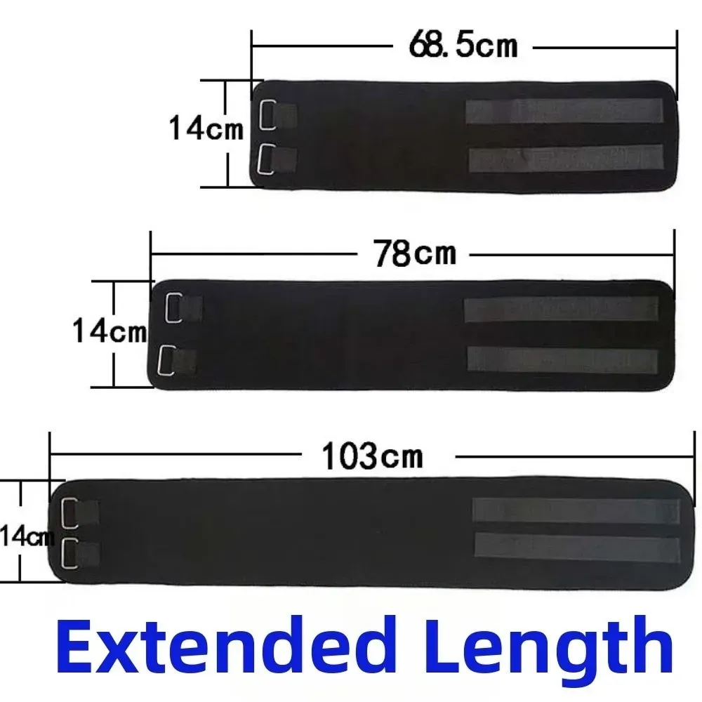 Lot de 3 bandes correctrices pour jambes professionnelles à sangle réglable 9