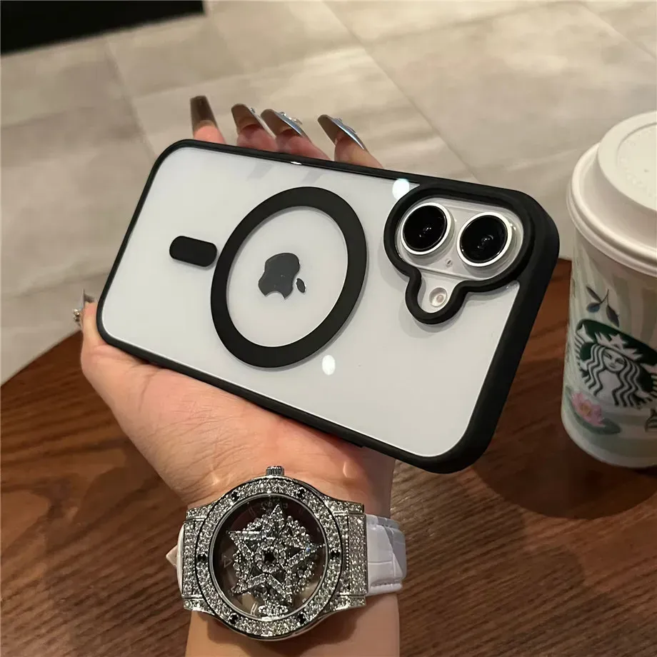 Finition et bords de la coque MagSafe