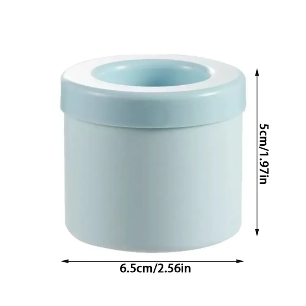 Moule à glaçons en silicone portable et réutilisable à congélation rapide 6