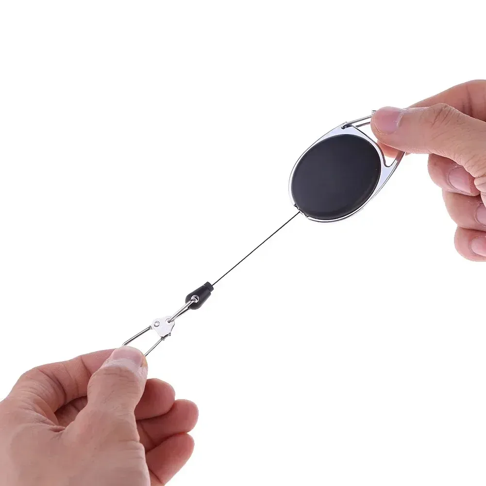 Porte-clés rétractable pour pêche à la mouche, ambiance