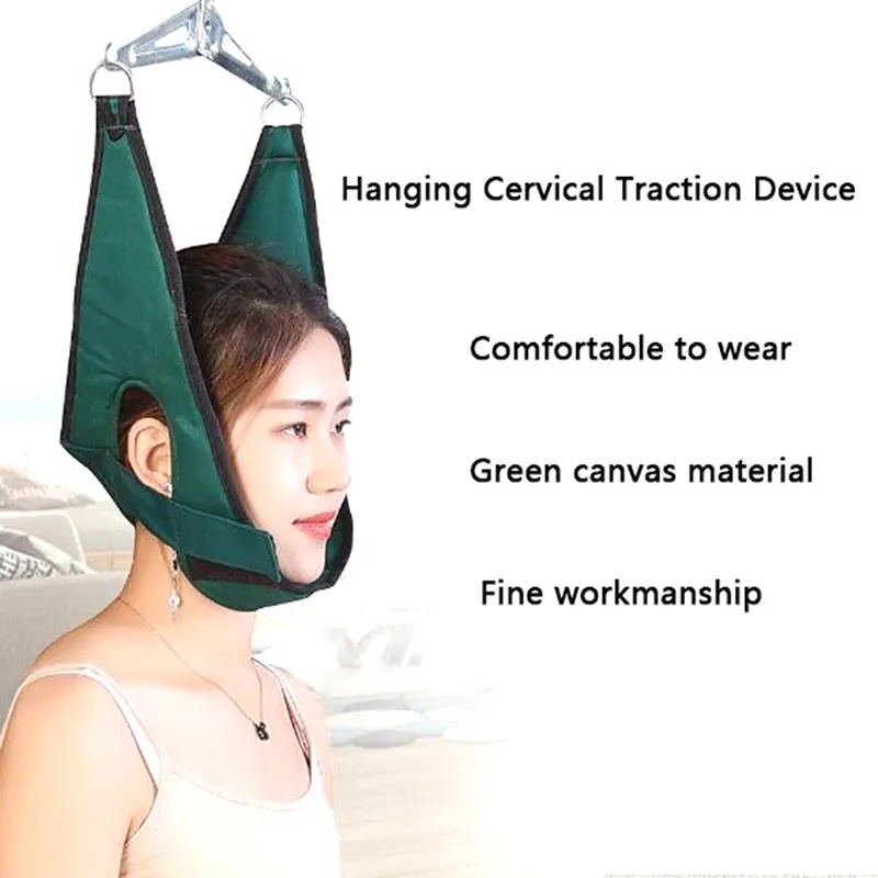 Ceinture de traction cervicale, vue de détail