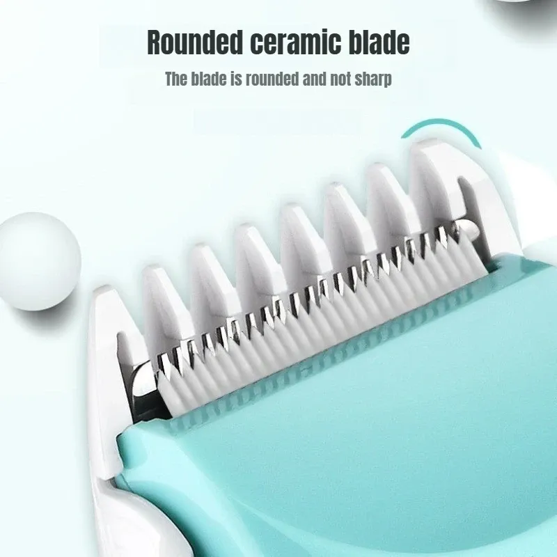 Tondeuse silencieuse pour bébé, tondeuse électrique sans huile pour cheveux et duvet 2