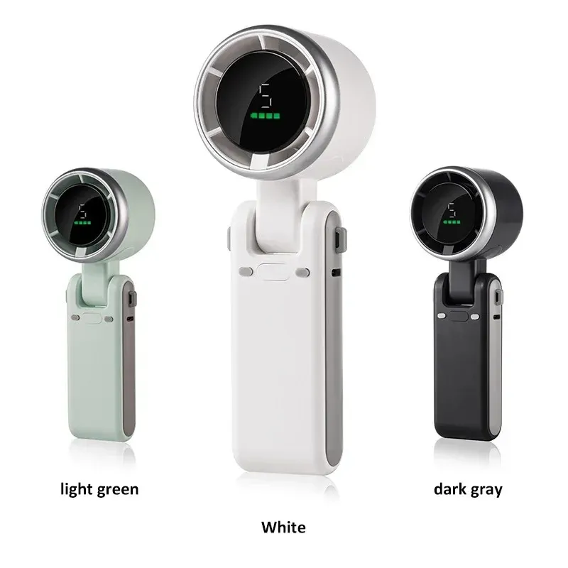 Ventilateur de table portable et pliable, multifonction, rechargeable par USB 6
