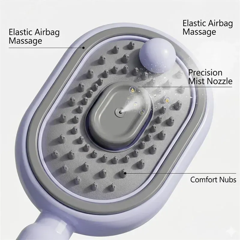Peigne de massage électrique à coussin d'air, lifestyle