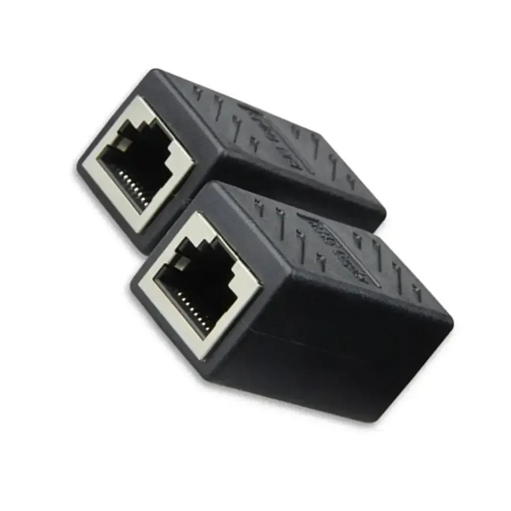 Coupleur Ethernet RJ45 en situation