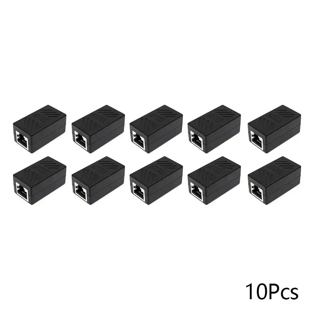 1, 5, 10 ou 20 coupleurs RJ45 pour câble Ethernet, connecteur LAN femelle à femelle, adaptateur d'extension compatible Cat5e, Cat6 et Cat7 9