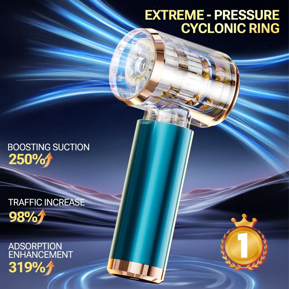 SZUK Aspirateur de voiture portable 165000 Pa sans fil, puissant, à forte aspiration, mini aspirateur à main 3