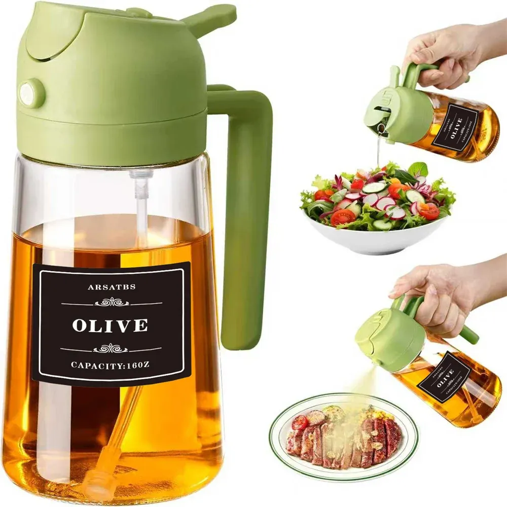 Distributeur d'huile d'olive en verre