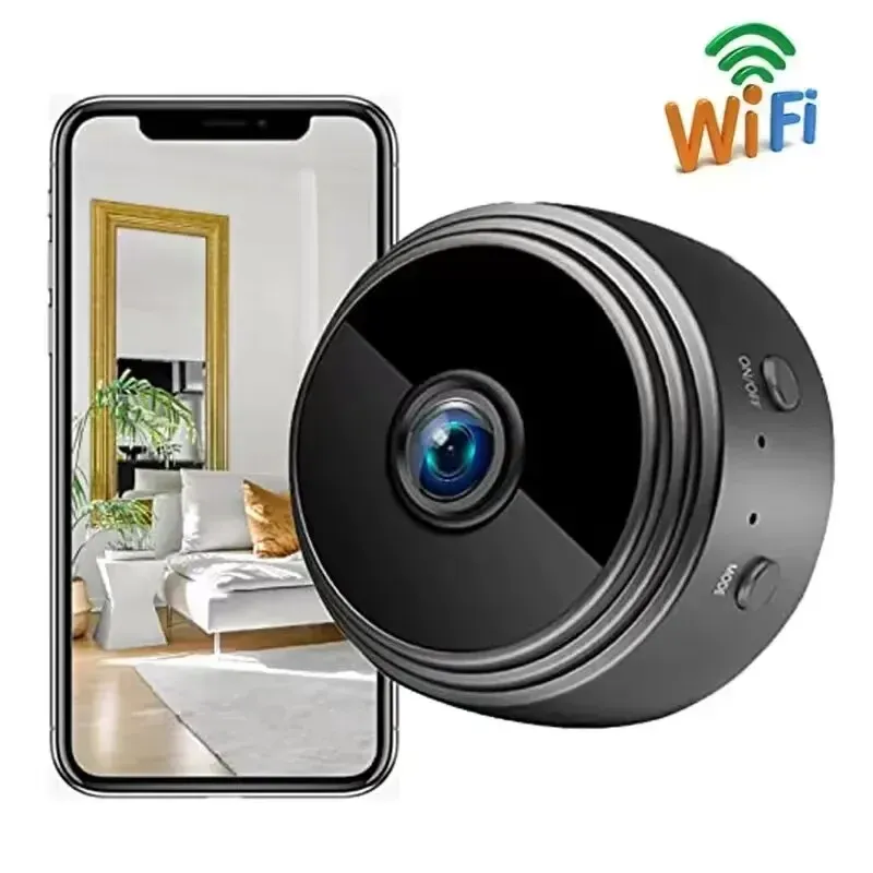Mini caméra intelligente A9 HD sans fil avec Wi-Fi pour la maison 2