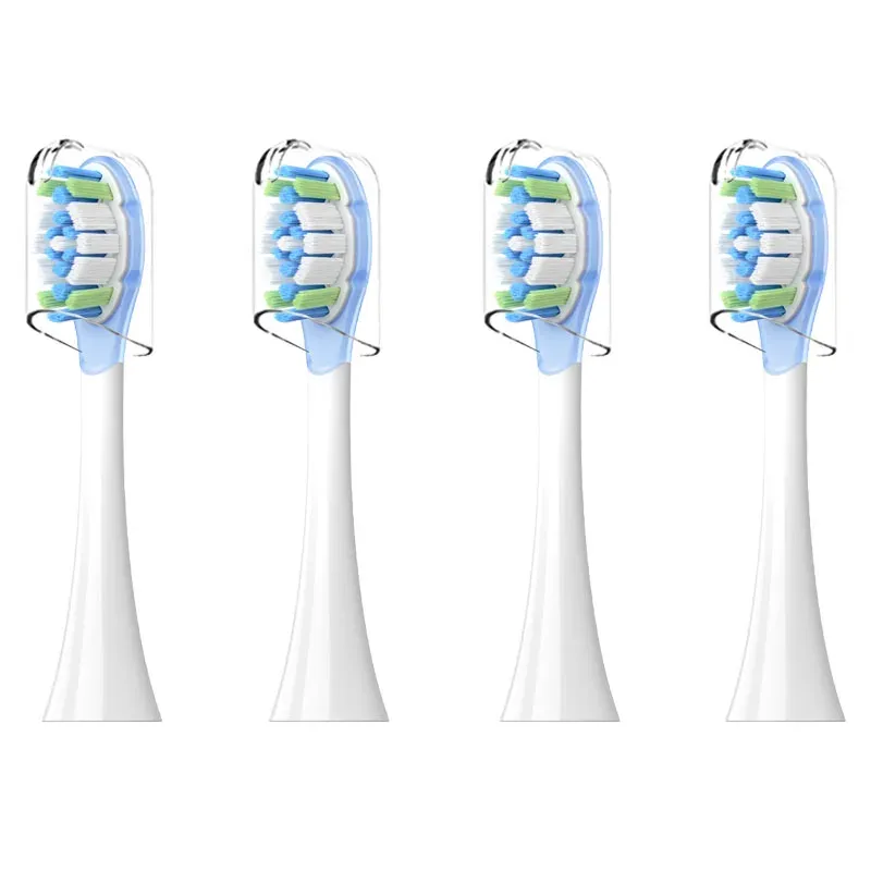 Têtes de brosse de rechange pour brosse à dents électrique Xiaomi Oscillation Pro Mijia MES610 MES609, lot de 4, poils souples 8