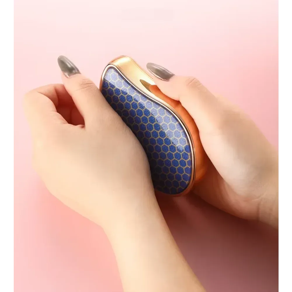 Outil de soin des pieds : couteau de pédicure, lime en verre nano, éliminateur de callosités, polisseur de talons 5