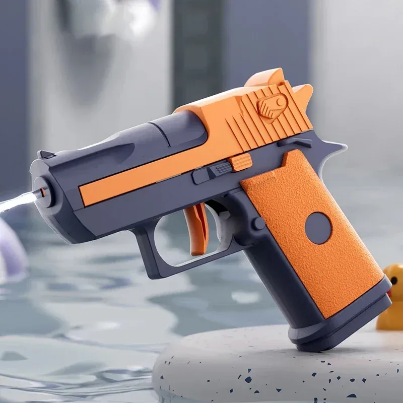 Mini pistolet à eau mécanique à tir continu 4