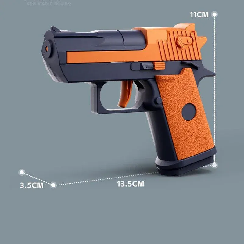 Mini pistolet à eau mécanique à tir continu 6