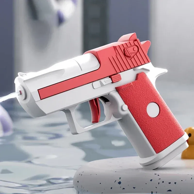 Mini pistolet à eau mécanique à tir continu 10