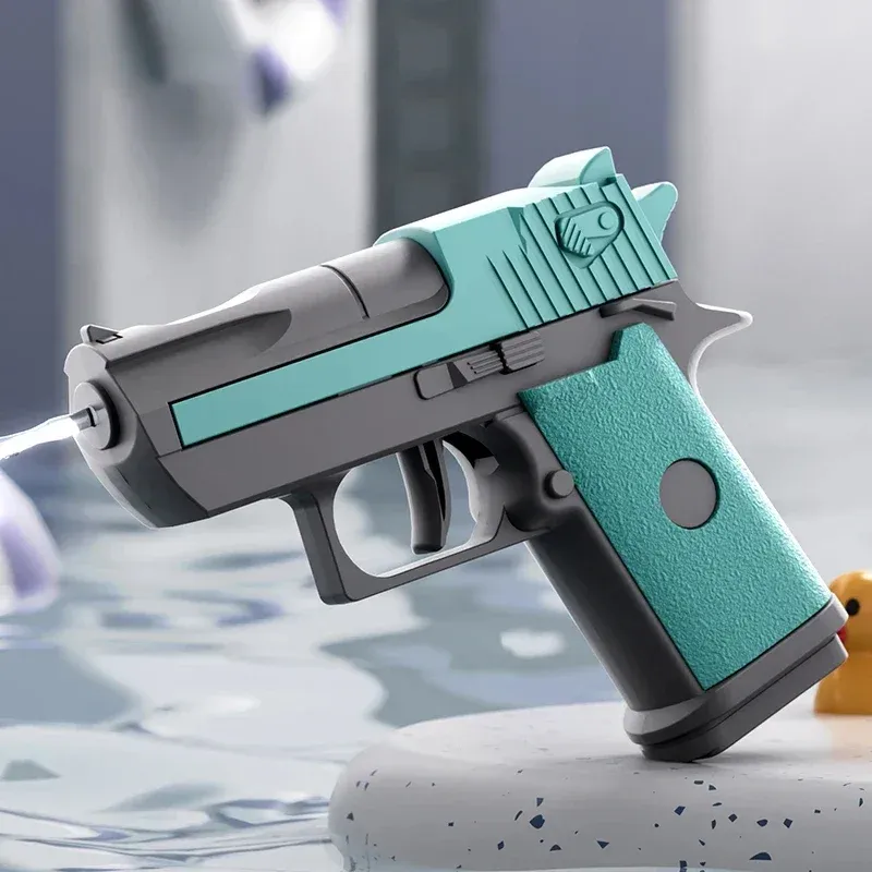 Mini pistolet à eau mécanique à tir continu 7