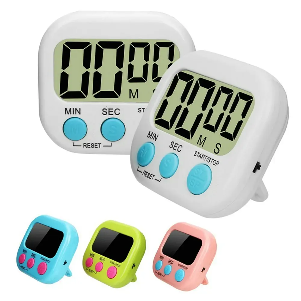 Minuteur de cuisine numérique 99 minutes avec aimant et support 2