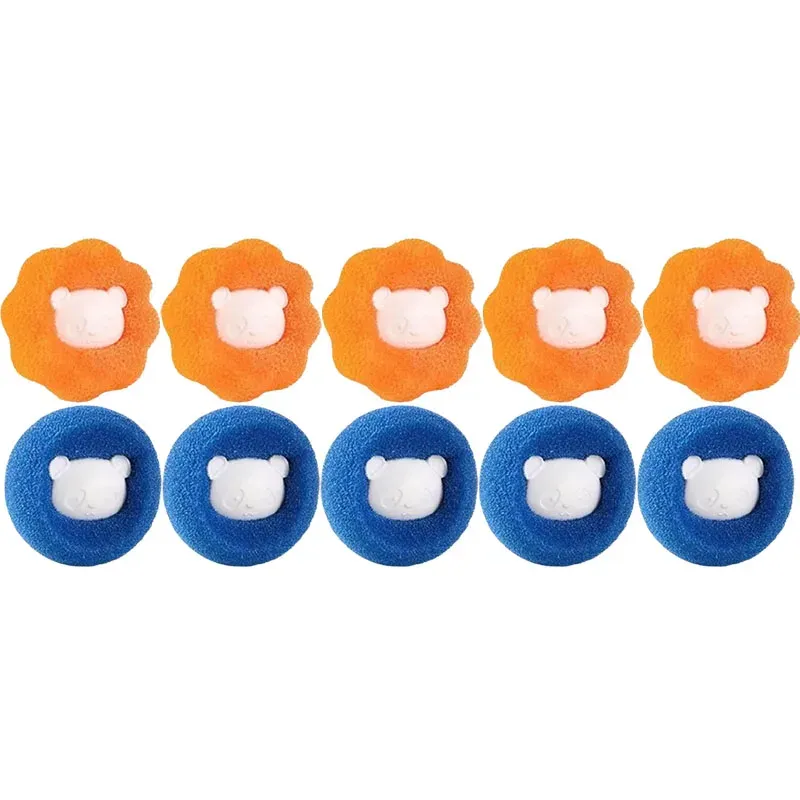 Boule réutilisable anti-poils pour animaux de compagnie, capteur de peluches pour lave-linge 16