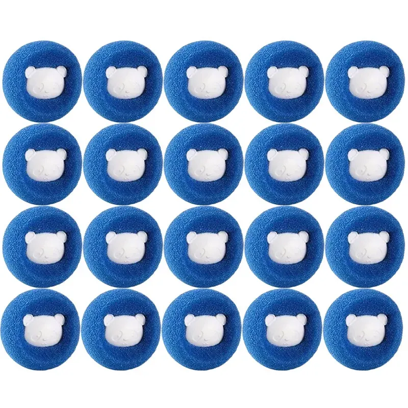 Boule réutilisable anti-poils pour animaux de compagnie, capteur de peluches pour lave-linge 15