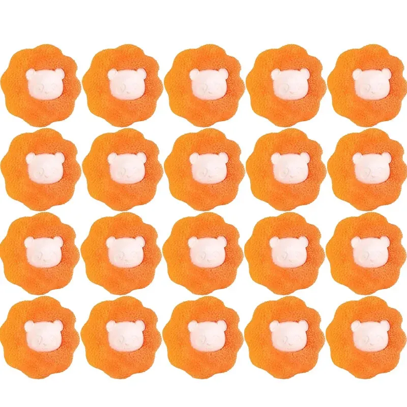 Boule réutilisable anti-poils pour animaux de compagnie, capteur de peluches pour lave-linge 8