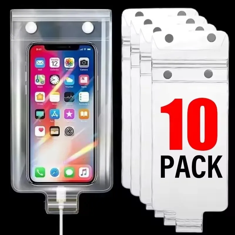 Housse étanche transparente pour téléphone, pochette de protection sous-marine pour natation, compatible iPhone 16, Samsung et Xiaomi 1