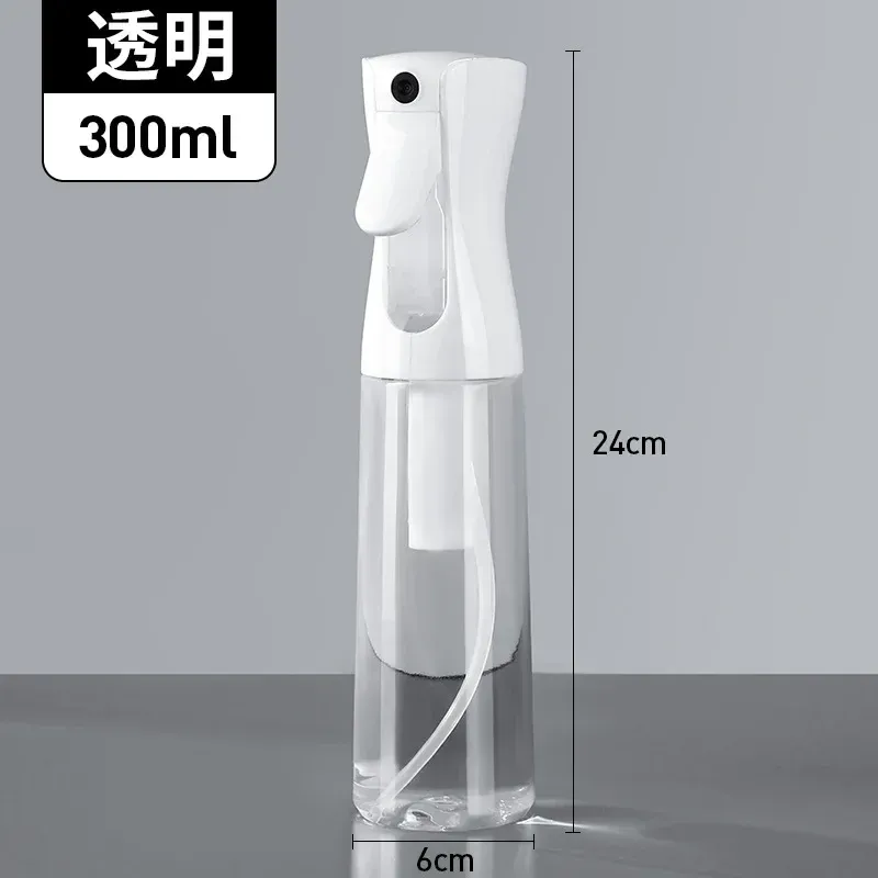Bouteille de pulvérisation rechargeable pour cheveux 500/300/200 ml, brumisateur à brume fine, pulvérisateur d'eau automatique pour salon de coiffure 11
