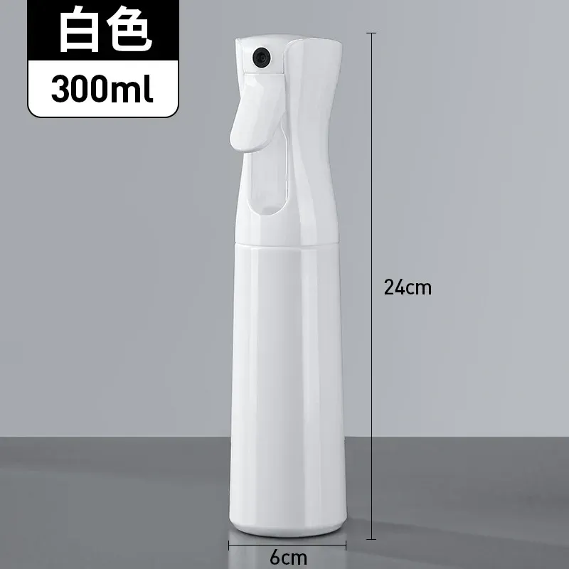 Bouteille de pulvérisation rechargeable pour cheveux 500/300/200 ml, brumisateur à brume fine, pulvérisateur d'eau automatique pour salon de coiffure 7