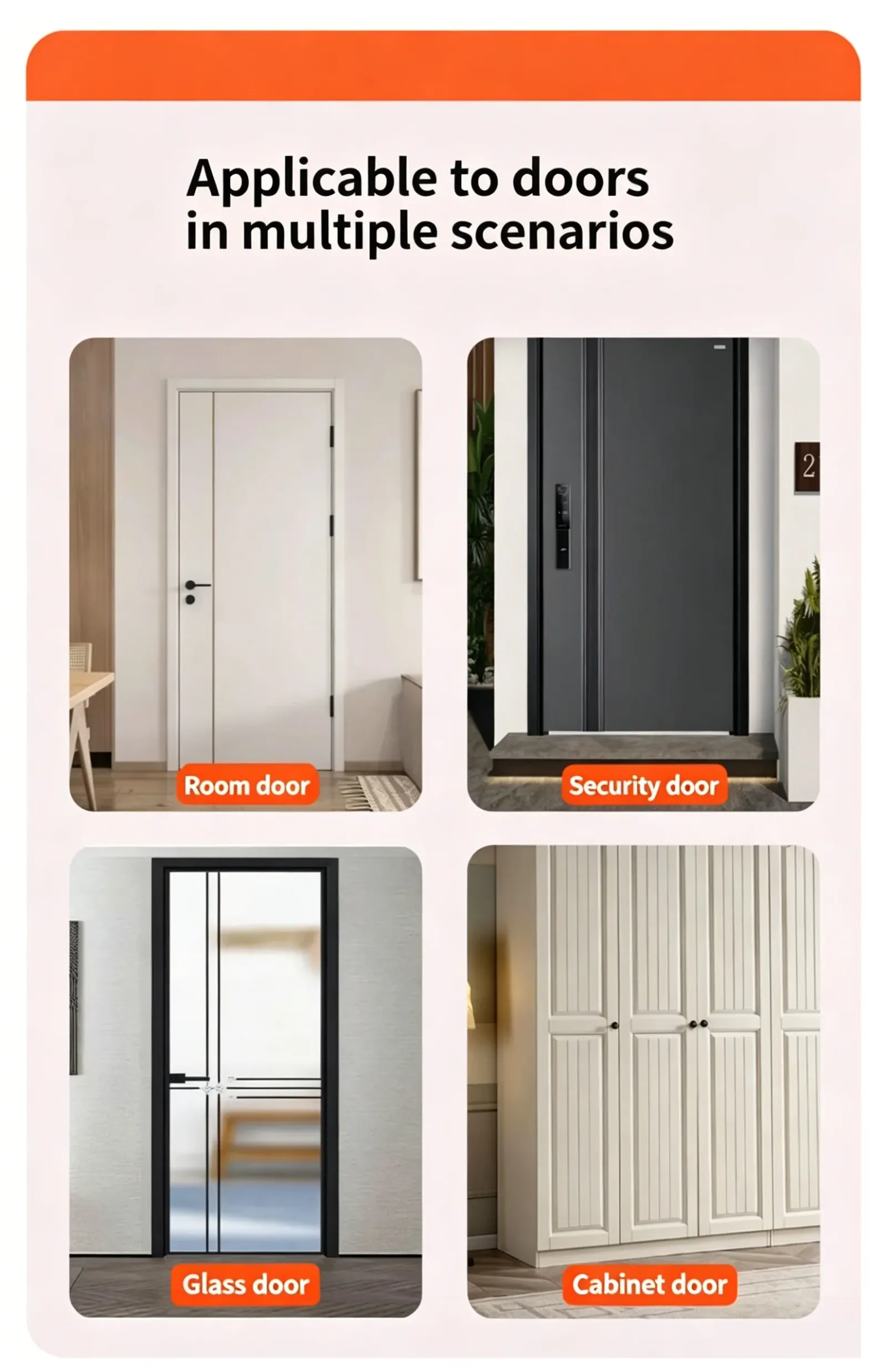 Bande d'étanchéité pour portes et fenêtres