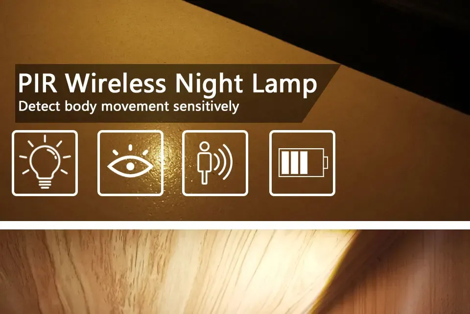 Veilleuse LED installée dans une cuisine
