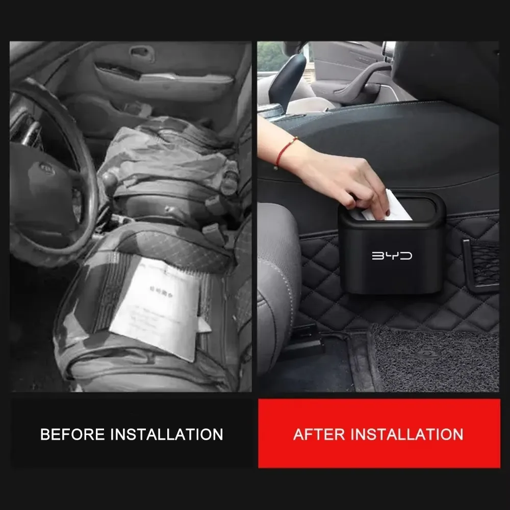 Poubelle de voiture élégante pour véhicule BYD