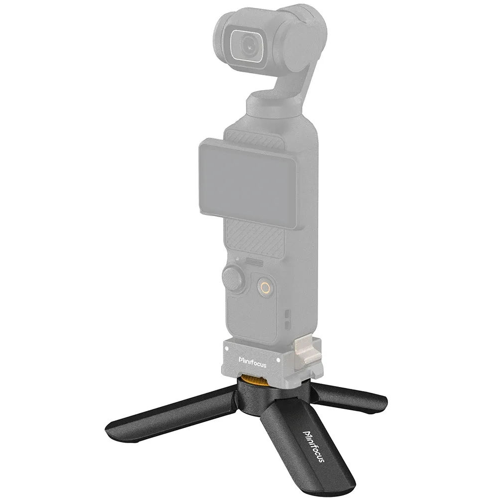 Mini trépied de table portable avec vis 1/4" pour caméra GoPro, support de bureau compact pour vlog, anneau lumineux et stabilisateur de téléphone 5