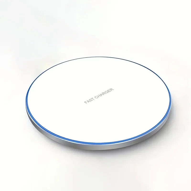 Support de chargeur sans fil LED de bureau 15 W, compatible iPhone, Samsung et Xiaomi 11