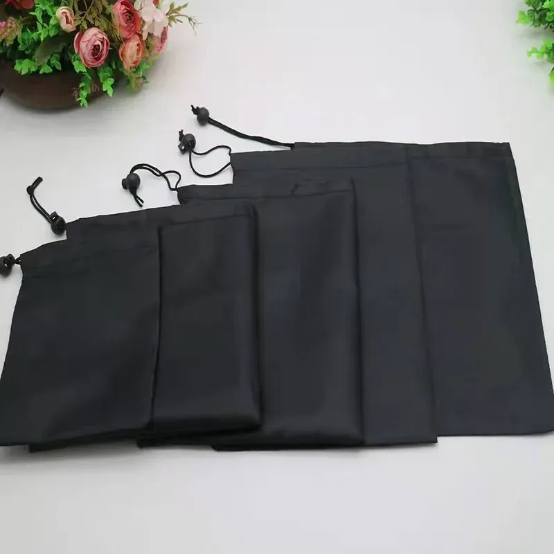 Sac à cordon étanche en nylon pour chaussures et sous-vêtements, idéal pour le sport et les voyages - Image 1