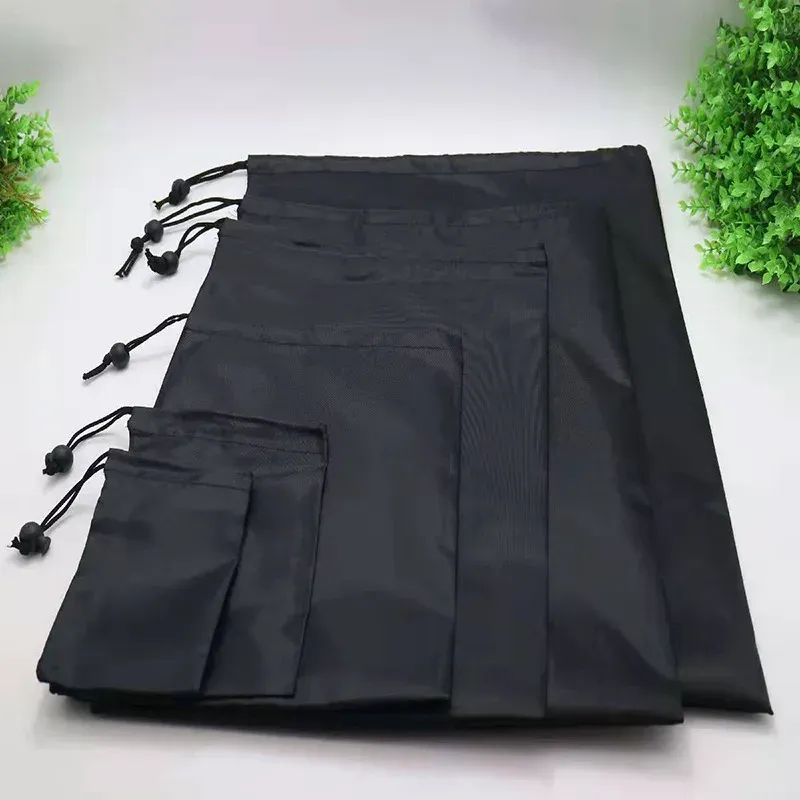 Sac à cordon étanche en nylon pour chaussures et sous-vêtements, idéal pour le sport et les voyages 6