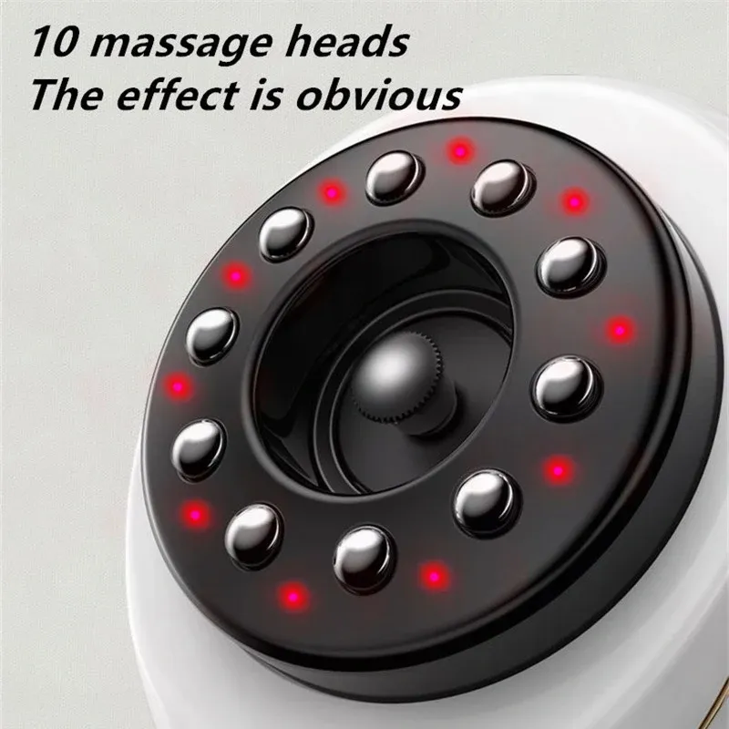 Ventouse électrique Gua Sha à vide, masseur corporel chauffant anti-cellulite 4