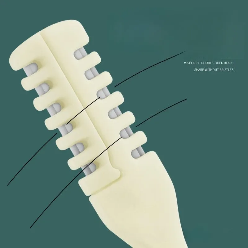 Tondeuse manuelle pour poils du nez en acier inoxydable