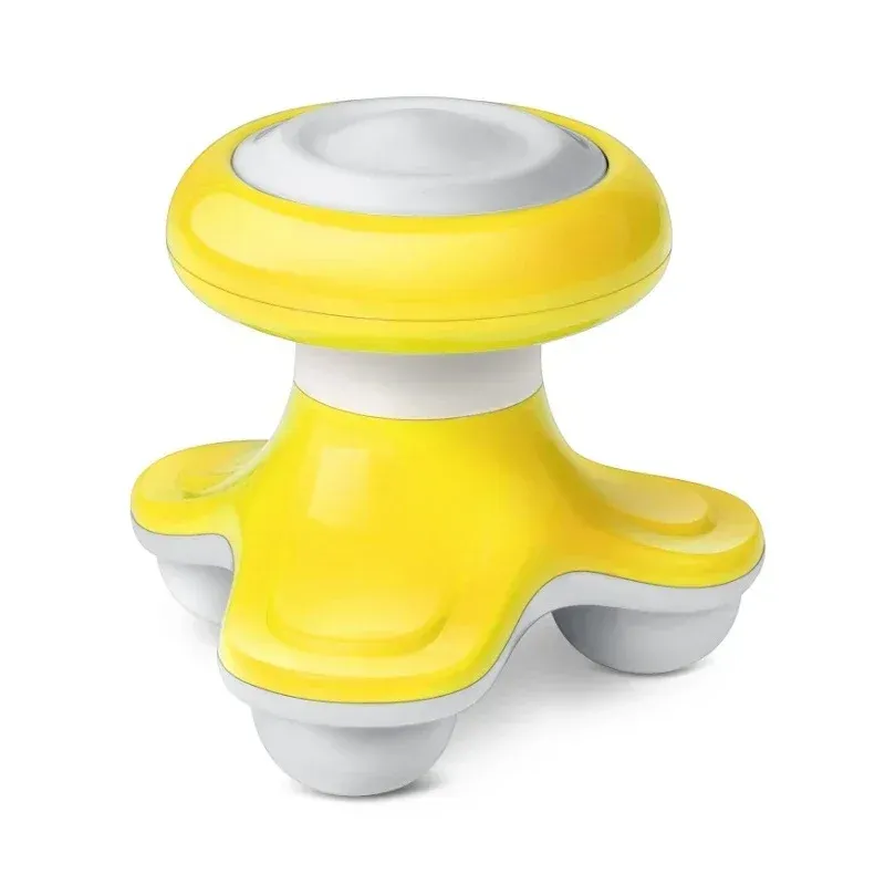 Mini masseur de cou USB multifonction en plastique en forme de triangle électrique, instrument de massage anti-cellulite et de relaxation 6
