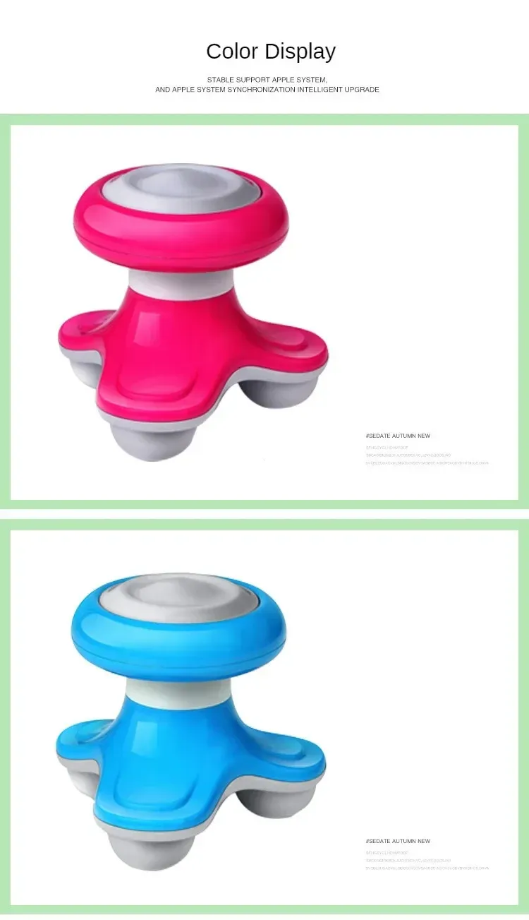 Masseur de cou USB multifonction, détail des matières