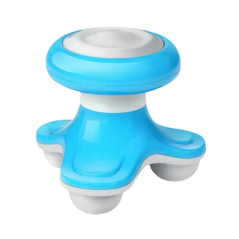 Mini masseur de cou USB multifonction en plastique en forme de triangle électrique, instrument de massage anti-cellulite et de relaxation 7