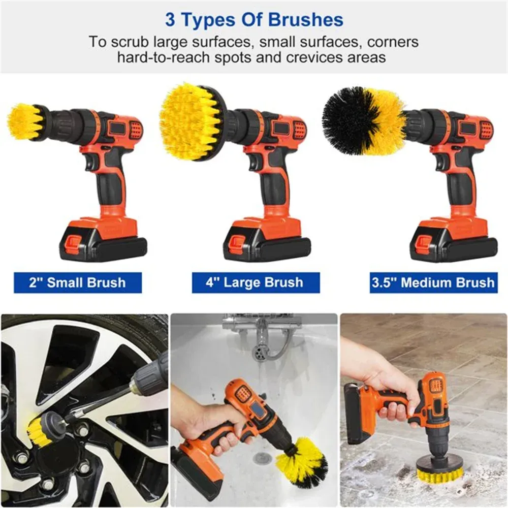 Brosses de récurage pour salle de bains