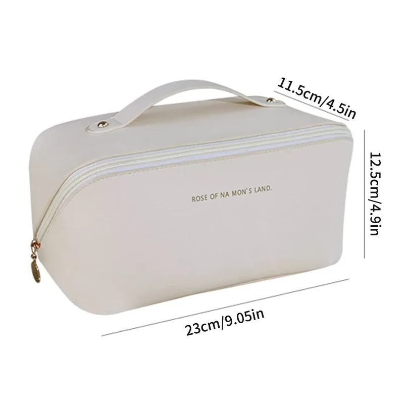 Trousse de maquillage de voyage imperméable et multifonctionnelle pour femme 5