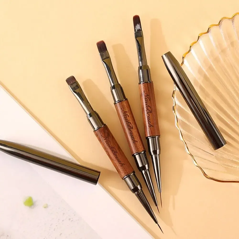 Pinceau à ongles, finition