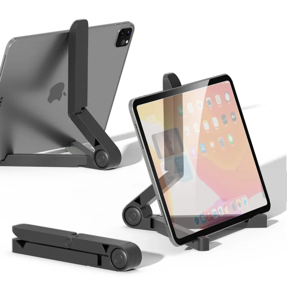 Support pliable pour tablette, vue d'ensemble