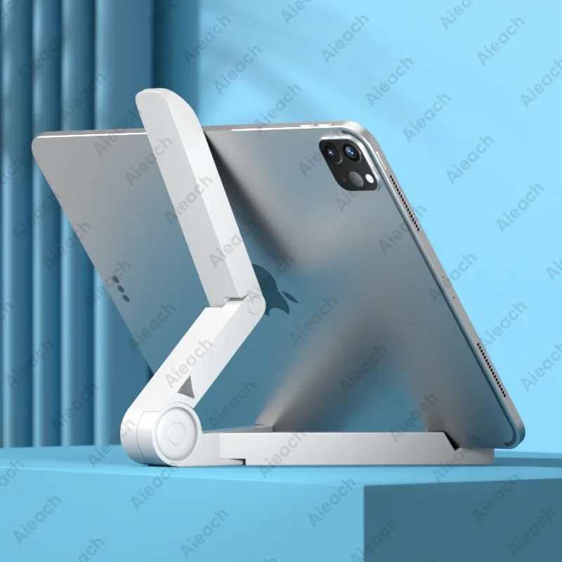 Support portable pour moniteur et tablette, réglable et pliable, compatible avec les tablettes de 7 à 12 pouces, Kindle Fire et smartphones 14