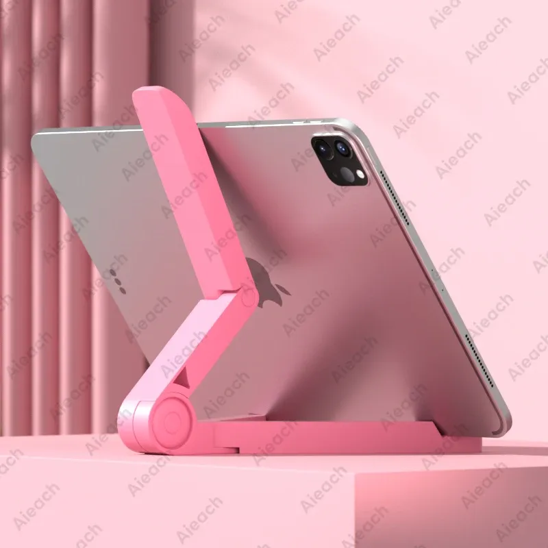 Support portable pour moniteur et tablette, réglable et pliable, compatible avec les tablettes de 7 à 12 pouces, Kindle Fire et smartphones 24